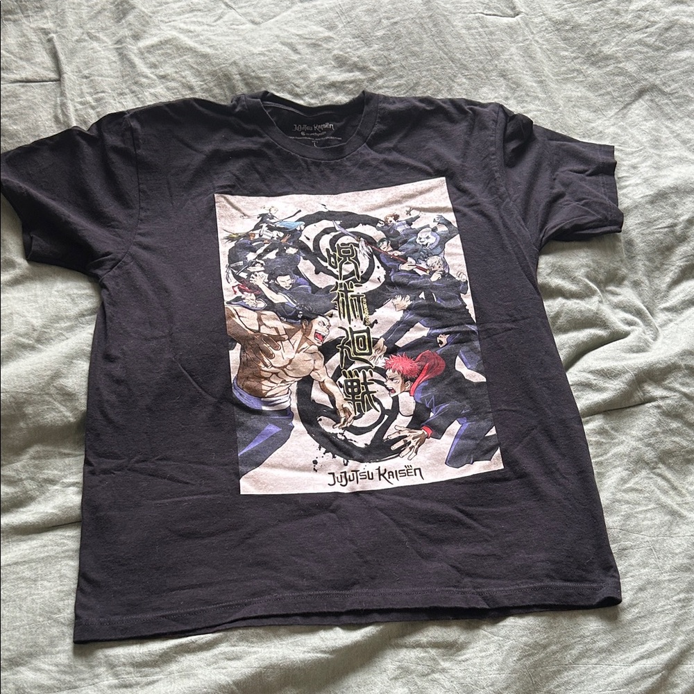 Jujutsu Kaisen Black Graphic T-Shirt